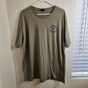 Men's Khaki Graphic Tee